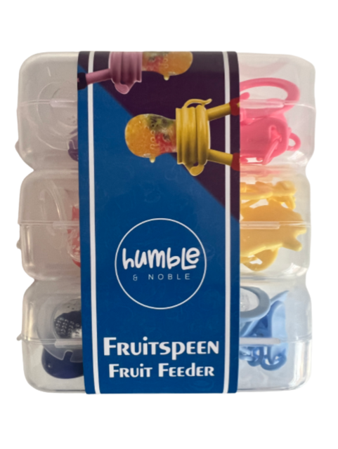 Fruitspeen triplepack geel/roze/blauw